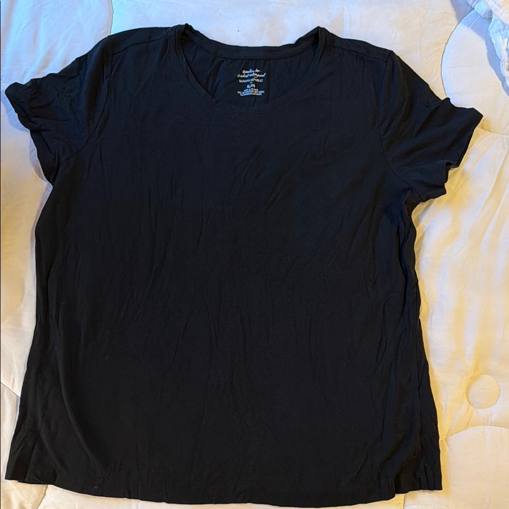 Black Crew Neck T-Shirt